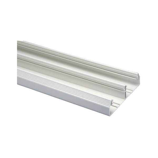 Panduit RACEWAY NONMETALLIC TWIN-70, 7.23"W X 1.77"H BASE 8FT T702BEI8